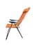 Складний стілець Levistella GP20022010 ORANGE оранжевий висота 101 см вага 3,1 кг навантаження 110 кг для дачі - мініатюра 4