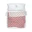 Плед Lotus Home - Star throw бургунді 130x170 - мініатюра 2