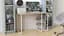 Комп'ютерний стіл Ferrum-decor Кевін 75x140x60 білий ДСП Дуб Сонома 16мм (FRD-101260) - мініатюра 1