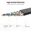 Патч корд Ugreen NW107 мережевий кабель 10 Гбіт\с Ethernet RJ45 Cat 7 плоский 2 м Black (NW107) - мініатюра 7