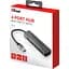 Концентратор Trust Halyx 4-Port USB-A 3.2 Grey (24947_TRUST) - мініатюра 5