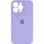 Чохол Silicone Case Full Camera Protective AA для Apple iPhone 14 Pro 6.1" Бузковий / Dasheen - мініатюра 1