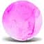 Детский резиновый мяч Bambi PB25119(Pink) розовый, 22 см, 70 грамм - миниатюра 1