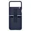 Чохол Samsung Galaxy Z Flip 4 Silicone Cover with Ring Navy sm-f721b - мініатюра 2