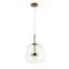 Подвесной светильник LED Levistella 909XL157-1 led (220) AB+CL, 9W, бронза + прозрачный, современный стиль для гостиной - миниатюра 1