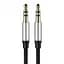 Кабель AUX Baseus Yiven Audio Cable M30 1.5 м черный (CAM30-CS1) - миниатюра 4