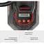 Автокомпресор Gemix Model M black/red поршневий цифровий манометр функція Autostop ліхтарик 35 л/хв - мініатюра 3