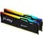 Модуль памяти для компьютера DDR5 32GB (2x16GB) 6000 MHz Beast RGB EXPO Kingston Fury (ex.HyperX) (KF560C30BBEAK2-32) - миниатюра 2
