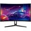 Монітор вигнутий 27" 2E R2723BV, Black, WLED, VA, 1920x1080 (16:9), 6 мс, 165 Гц, 300 кд/м², 4000:1, 1500R, 2x3 Вт, 178°/17 75x75 мм, FreeSync (2E-R2723BV-01.UA) - мініатюра 1