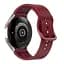 Ремінець для Samsung Galaxy Watch 4 44mm - темно-червоний ширина кріплення 20мм силікон Watchbands Color Angle (W29-6WB10289017) - мініатюра 2