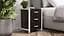 Тумба универсальная Ferrum-decor Вивьен 3 50x41x40 белый ДСП Венге 16мм (FRD-106182) - миниатюра 7