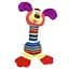 Мягкая игрушка-погремушка "Собака" TM Happy Monkey MGZ-1216-3 с колокольчиком - миниатюра 1