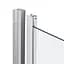 Душова кабіна Qtap Taurus CRM1011SC6 100x100 см, скло Clear 6 мм, покриття CalcLess без піддона, Універсальна, хром, без поддона - мініатюра 3