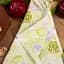 Рушник вафельний MirSon №504 Waffle Salad flowers 60х45 см (2200006739623) - мініатюра 3