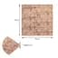 Декоративна 3D панель Sticker Wall самоклейка 700x770x5мм Мармур червоний цегла 063 SW-00000035 - мініатюра 3