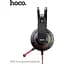 Навушники Hoco LED Joyful Gaming Headphones W105 чорно-сині - мініатюра 8