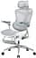 Офісне крісло Sihoo DORO C300 Pro Mesh White with footrest (DORO-C300-PRO-M102-JT) - мініатюра 3