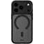 TPU+PC чохол Blueo Frosted Heat Dissipation Stand with MagSafe для Apple iPhone 17 Pro Max (6.9) Чорний / Black - мініатюра 2