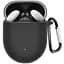 Чехол-накладка DK Silicone Candy Friendly с карабином для Google Pixel Buds A (011407) (black) - миниатюра 1