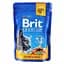 Влажный корм для кошек Brit Premium Salmon & Trout pouch 100 г (лосось и форель) - миниатюра 1
