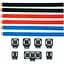 Стяжки-липучки Tatonka Loop Strap & Patch Set набір Multi Color (TAT-3218.001) - мініатюра 1