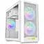 Корпус GameMax F36 WH White with window - мініатюра 1