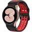 Ремінець для Samsung Galaxy Watch 4 44mm - чорно-червоний ширина кріплення 20мм силікон перфорація розмір L Watchbands Galaxy Sport (WB00S4GALAXYSPORT1444) - мініатюра 1