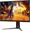 Монітор TFT 23.8" AOC 24G4HA, IPS, 200Гц, 2xHDMI, DP, HAS, Pivot, колонки, чорно-червоний (24G4HA) - мініатюра 8