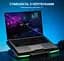 Охолоджувальна підставка для ноутбука GamePro GPCP-1540 RGB 2xUSB 3xfans до 17 дюймів - мініатюра 8