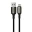 Кабель Proove Dense Metal USB to Lightning 2.4A (1m) black (CCDM20001101) - мініатюра 1