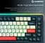 Клавіатура ігрова механічна GamePro MK-266-BL Asgard Yord Keychron Super Red Switch Bluetooth 5.2/2.4 ГГц/USB Blue - мініатюра 14