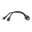 Дата кабель OTG USB 2.0 AF to Micro 5P M+F 0.15m Cablexpert (A-OTG-AFBM-04) - мініатюра 1