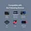 Мережевий адаптер USB Хаб Baseus Steel Cannon Series USB-A/Type-C Bidirectional Gigabit LAN Adapter CAHUB-AF0G Dark Grey - мініатюра 4