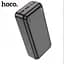 Повербанк чорний зовнішній акумулятор Power bank акумулятор для телефону HOCO J101B Astute 30000mAh - мініатюра 1