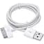 Кабель Remax IPhone 3 4 4s USB 30-pin 1 м білий - мініатюра 1