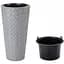 Горщик для квітів Form-Plastic Makata Slim-30 25 л сірий (2830-055) - мініатюра 1