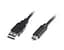 Кабель REAL-EL USB - USB Type-C V 2.0 (M/M), 1 м, черний (EL123500016) - миниатюра 1