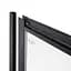 Душова кабіна Qtap Pisces BLA109-11SC5 90-105x90-105 см, скло Clear 5 мм без піддона, Чорний, Універсальна, прозорий - мініатюра 2