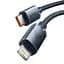 Кабель Baseus Crystal Shine Series Fast Charging Data Cable Type-C to iP 20W 1.2 м Черный - миниатюра 2