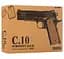 Іграшковий пістолет для страйкболу Airsoft Gun C.10 реалістична ігрова модель Чорний - мініатюра 5