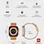 Розумний годинник IWO Ultra series 8 Silver/Gold + Orange Ocean (IW000US8SGOO) - мініатюра 4