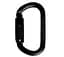 Карабін Singing Rock Steel Oval Carabiner Triple Lock Чорний - мініатюра 2