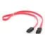 Кабель Sata Red 100 см Cablexpert (CC-Sata-DATA-XL) - мініатюра 1