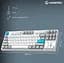 Клавіатура ігрова механічна GamePro MK-285-WH Asgard Ragnar Keychron Super Red Switch Bluetooth 5.2/2.4 ГГц/USB White - мініатюра 15