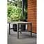 Стол для сада пластиковый Allibert Keter Lyon rattan table бежевый - миниатюра 6