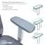 Офісне крісло OfficePro Balance OC620-G-DG-DG (OC620-G-DG-DG) - мініатюра 11