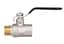 Кран кульовий Thermo Alliance Base 1/2" ВЗ прямий, PN40, важіль SD605W15 - мініатюра 3