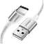 Дата кабель USB 2.0 AM to Type-C 2.0m 3.0A 18W US288 White Ugreen (60133) - мініатюра 1