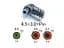 Блок живлення для HP Pavilion 11-h, 15-n, 17-f (19.5V 2.31A 45W (4.5x3.0+Pin Blue))(Квадратний з виделкою) - мініатюра 2