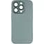 Чохол-накладка Matte скляний матовий із захистом камери AG-Glass Apple iPhone 14 Max Cangling Green - мініатюра 1